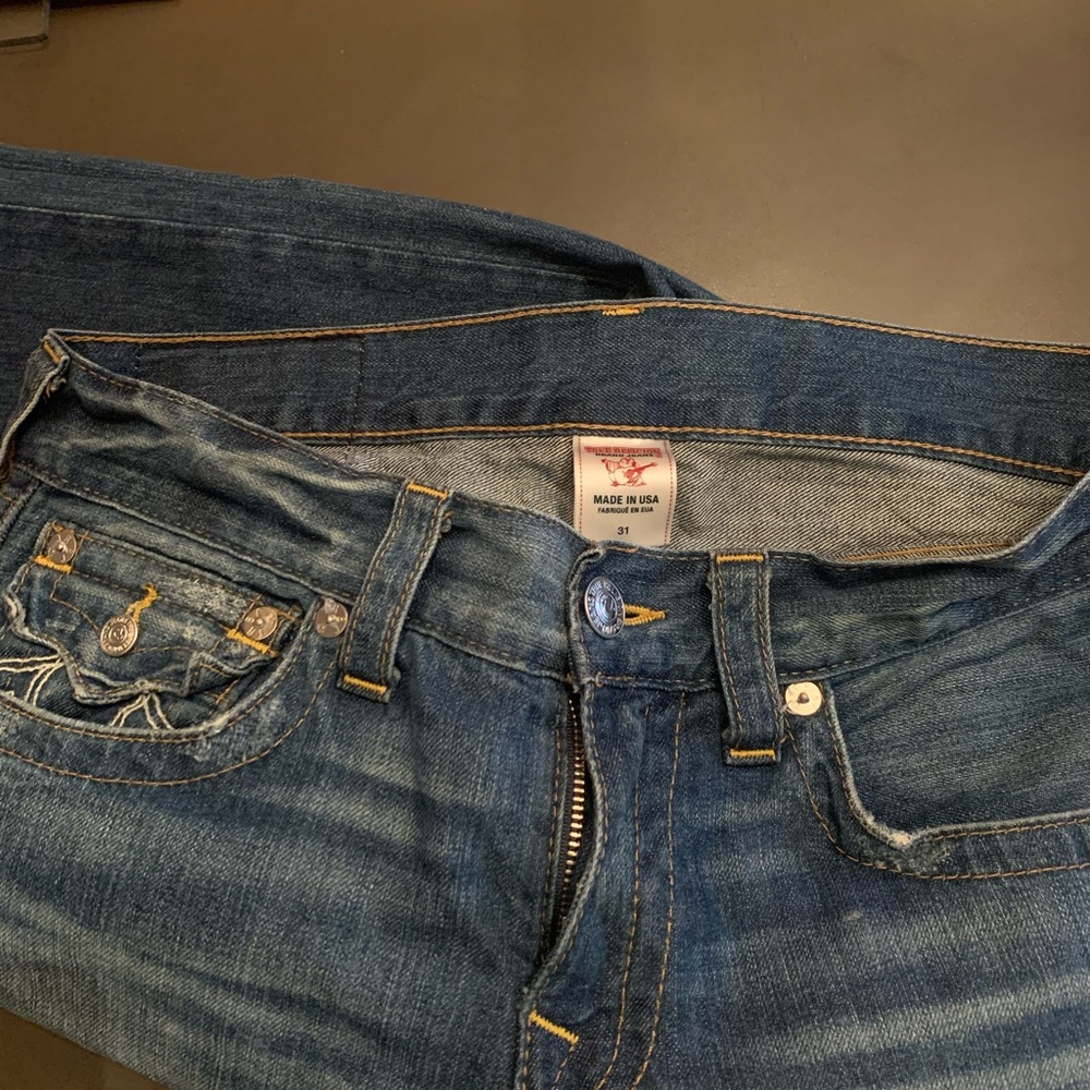 Men’s true religion jeans 31”